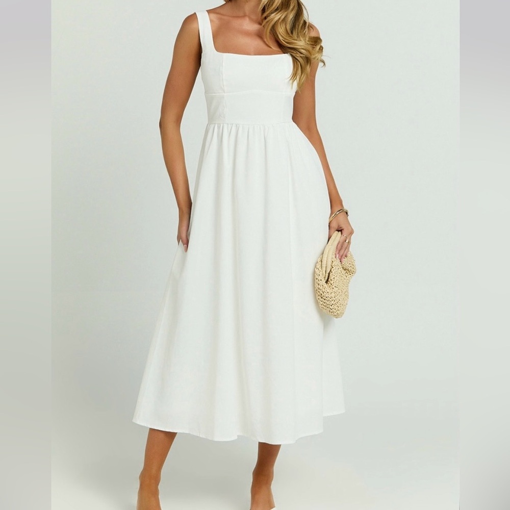 Showpo White Maxi Dress